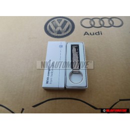 VW Original Porte-Code Argent/Noir - 000087010M YPN