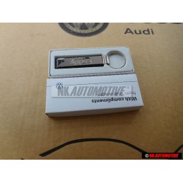 VW Original Porte-Code Argent/Noir - 000087010M YPN