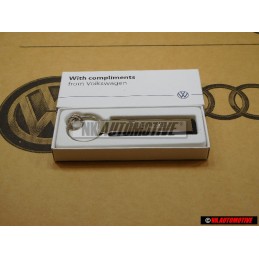 VW Original Porte-Code Argent/Noir - 000087010S YPN