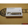VW Original Porte-Code Argent/Noir - 000087010S YPN