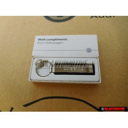 VW Original Porte-Code Argent/Noir - 000087010S YPN