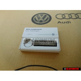VW Original Porte-Code Argent/Noir - 000087010S YPN