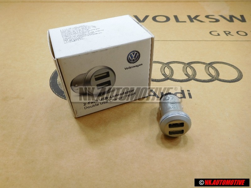 VW Original Prise De Charge Usb Double - 000051443D