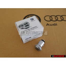 VW Original Prise De Charge Usb Double - 000051443D