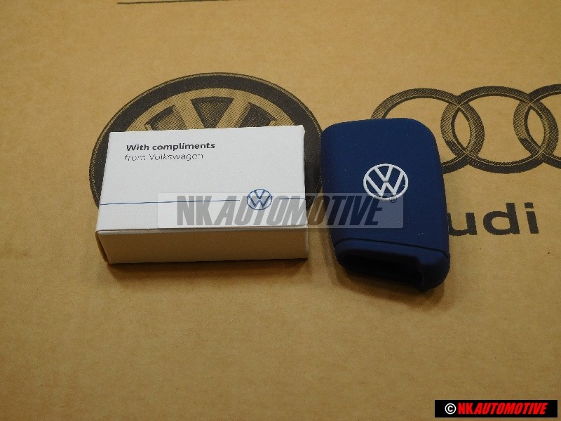 VW Original Habillage De Cle Bleu - 000087012AN530