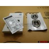 VW Original Feuille Decorative Noir/Chrome - 5C0064317ASXRW