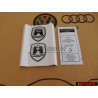 VW Original Feuille Decorative Noir/Chrome - 5C0064317ASXRW