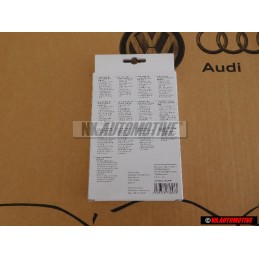 VW Original Feuille Decorative Noir/Chrome - 5C0064317ASXRW