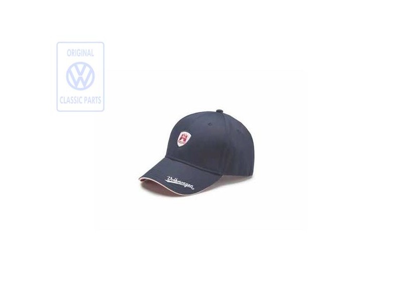VW Original Casquette De Base-Ball Bleu Fonce - 6R5084300 530