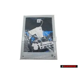 VW Original T-Shirt (Homme) Bleu Fonce/Blanc - 6RV084200E BRL