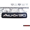 Audi Original AUDI 90 Bord Embleme Monogramme Logo Noir Chrome - 893853682B