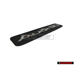 Audi Original AUDI 90 Bord Embleme Monogramme Logo Noir Chrome - 893853682B