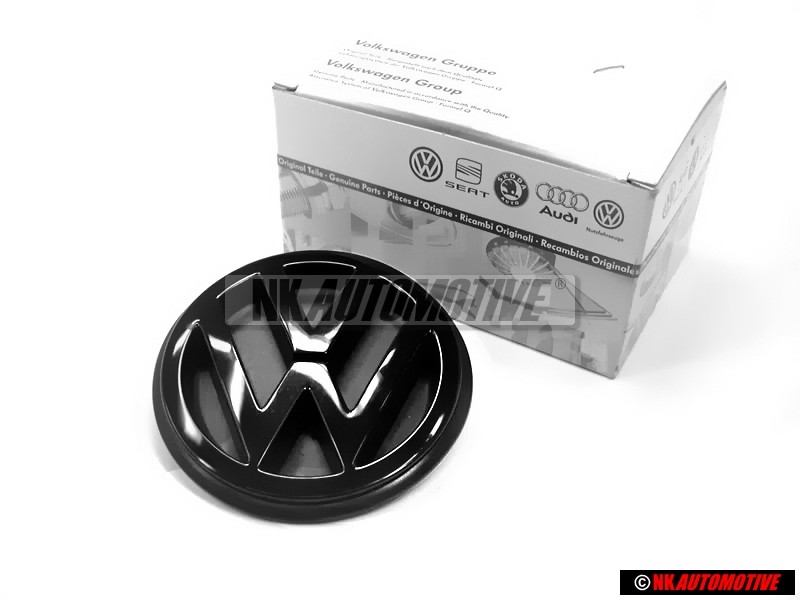VW Original Arrière Embleme Logo Noir - 357853601B 041