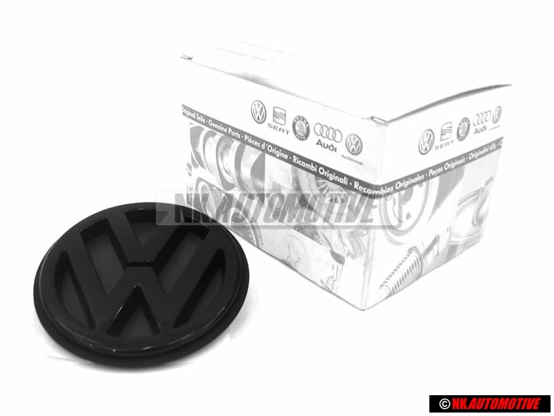 VW Original Arrière Embleme Logo Noir - 1H5853630C 041