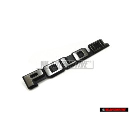 VW Original POLO CL Arrière Embleme Monogramme Logo Argent Brossé - 867853687F