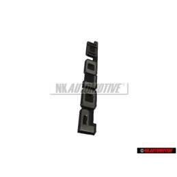 VW Original POLO CL Arrière Embleme Monogramme Logo Argent Brossé - 867853687F