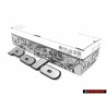 VW Original Polo Arrière Embleme Monogramme Logo Argent Brossé - 867853687K GX2