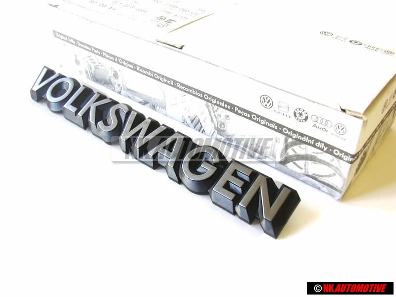 VW Original VOLKSWAGEN Arrière Embleme Monogramme Logo - 321853685C GX2