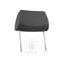 VW Original Appuie-Tete Avec Garniture, Reglable Noir Gris - 191881901ASD02