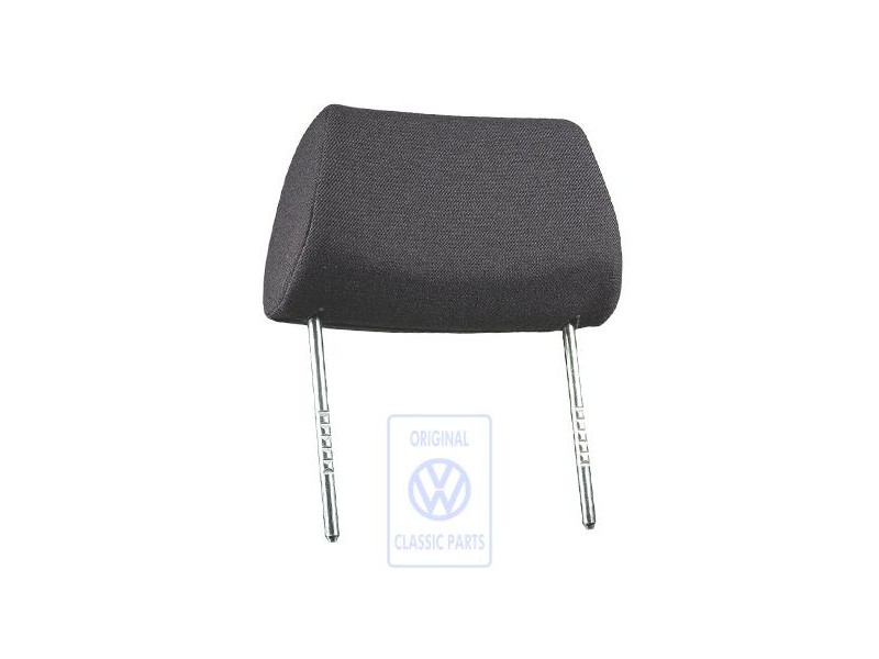 VW Original Appuie-Tete Avec Garniture, Reglable Noir Gris - 191881901ASD02