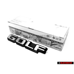 VW Original GOLF Arrière Embleme Monogramme Logo Argent Brossé - 191853687F GX2