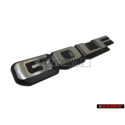 VW Original GOLF Arrière Embleme Monogramme Logo Argent Brossé - 191853687F GX2