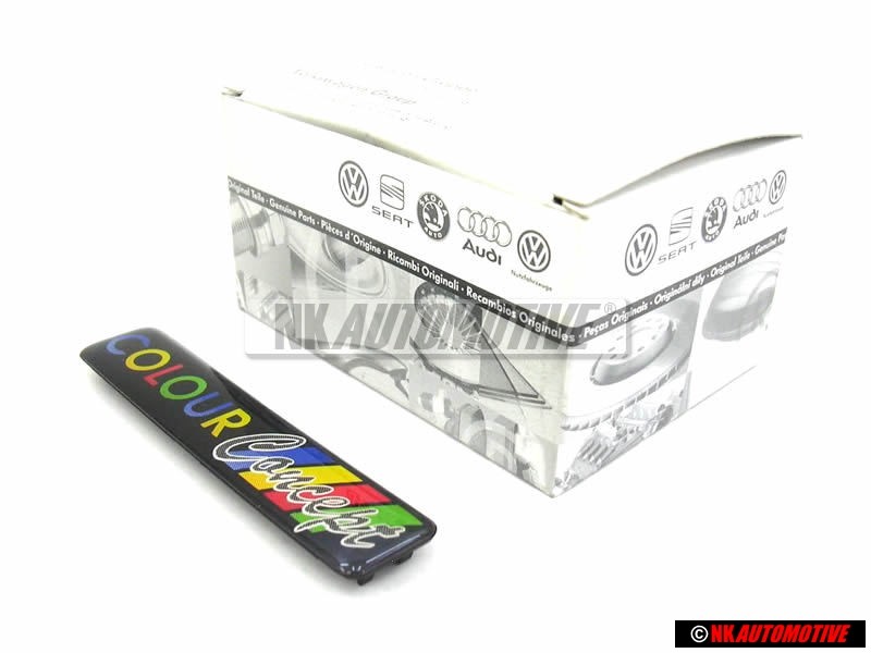 VW Original COLOUR CONCEPT Côté Embleme Monogramme Logo - 1H6853714G Z39