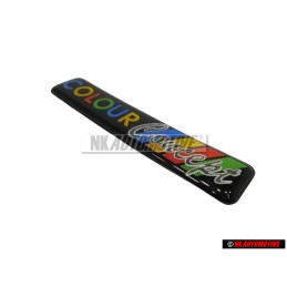 VW Original COLOUR CONCEPT Côté Embleme Monogramme Logo - 1H6853714G Z39