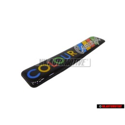 VW Original COLOUR CONCEPT Côté Embleme Monogramme Logo - 1H6853714G Z39