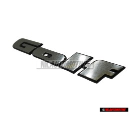 VW Original GOLF Arrière Embleme Monogramme Logo Argent Brossé - 191853687J GX2