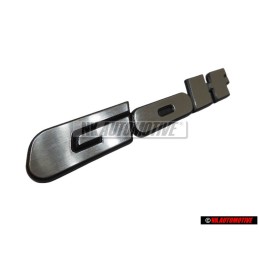 VW Original GOLF Arrière Embleme Monogramme Logo Argent Brossé - 191853687J GX2