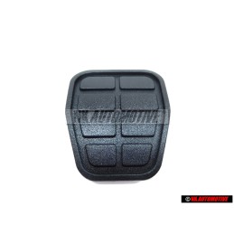 VW Original Patin De Pédale Noir Satine - 321721173 01C