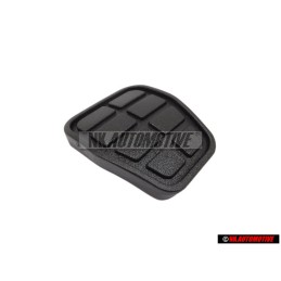 VW Original Patin De Pédale Noir Satine - 321721173 01C