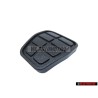 VW Original Patin De Pédale Noir Satine - 321721173 01C
