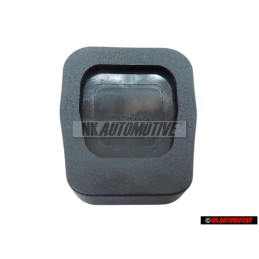 VW Original Patin De Pédale Noir Satine - 321721173 01C