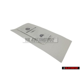 VW Original V6 Arrière Embleme Monogramme Logo Chrome - 3B0853675C 739