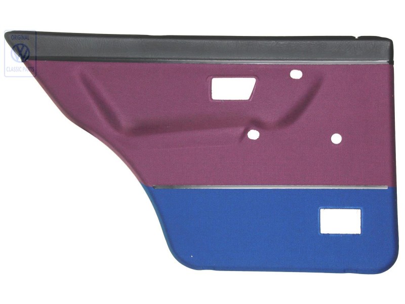 VW Original Garniture De Porte (Tissu) Bleu Violet - 193867211BQBMQ