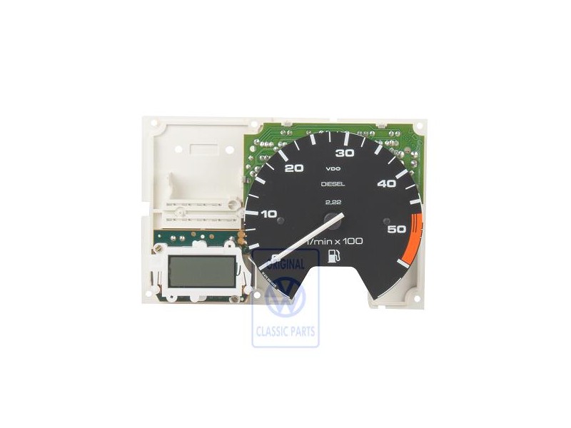 VW Original Compte-Tours Avec Montre Digi - 193919253C