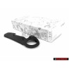VW Original Revetement Avec Perforation Noir Satine - 165881478 01C