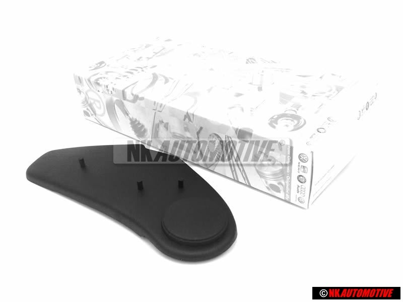 VW Original Revetement Sans Perforation Noir Satine - 165881480B 01C