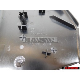 VW Original Revetement Sans Perforation Noir Satine - 165881480B 01C