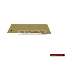 VW Original TDI Arrière Embleme Monogramme Logo Chrome Rouge - 3B0853675ABGQF