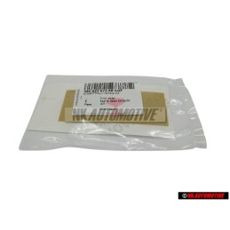 VW Original TDI Arrière Embleme Monogramme Logo Chrome Rouge - 3B0853675ABGQF