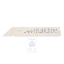 VW Original Inscription Sur Film Vert/Bleu - 191853432S Z25