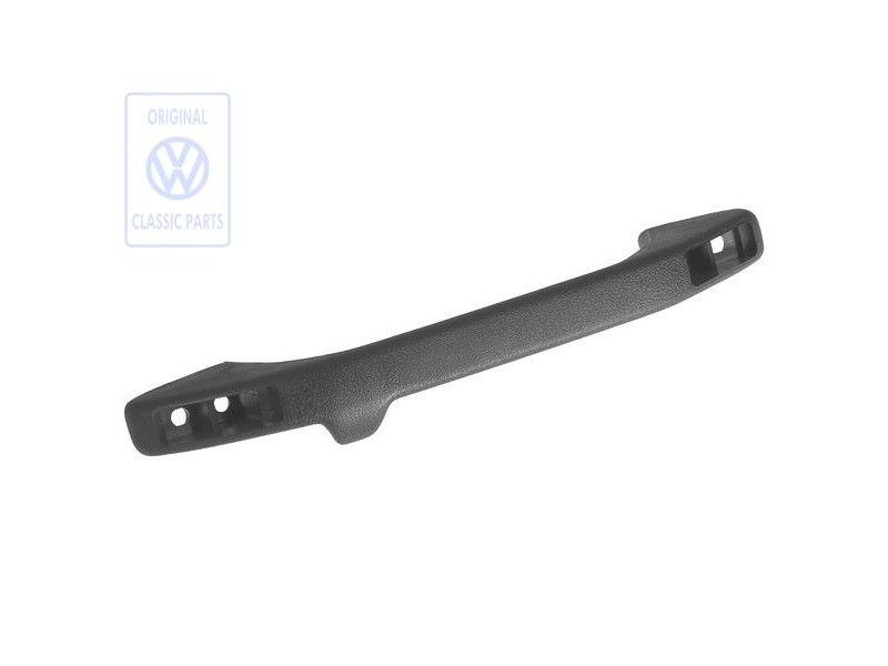 VW Original Poignee-Passager Noir Satine - 191857607A LN8