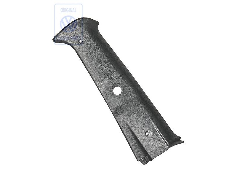 VW Original Revetement De Colonne B Noir Satine - 191867286C 01C