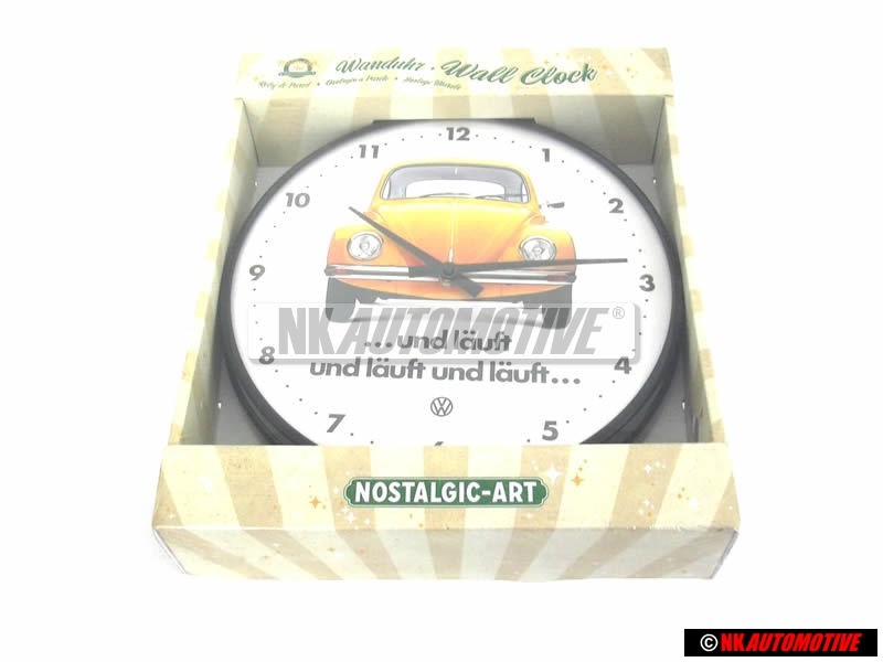VW Classic Parts Beetle Vintage Clock - ZCP904330