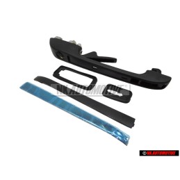 JP GROUP Poignee Exterieure, Noire Sans Barillet - 1187100170