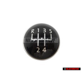 VW Original 5-Vitesses Bouton D’Engrenage Plaquette Embleme - 1K0711144H