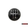 VW Original 5-Vitesses Bouton D’Engrenage Plaquette Embleme - 1K0711144H
